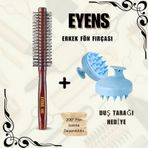 Eyens Erkek Fön Fırçası Ufak Duş Tarağı Hediyee
