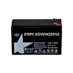 EYEPC 12 Volt 7 Amper Çocuk Oyuncak Araba Atv Motor Jeep Traktör Aküsü