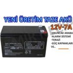 Eyepc 12 Volt Kuru Bakımsız Akü 12V 7 Amper