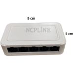 Eyepc 5 Port Internet Dağıtıcı Çoğaltıcı / Çoğaltma 1 Giriş 4 Çıkış / 5 Port Portlu / Port Internet Hub Hup Çoğaltıcı Dağıtıcı Çoklama Ethernet Siviç