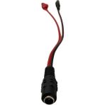 Eyepc Akü Şarj Için 5.5x2.5mm Dişi Krokodil Çevirici 25CM Kablo Adaptör Girişini Akü Maşasına Çevirici