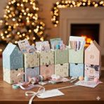 EyER Shoping 2026 Advent Calendar Kutusu Kız/erkek Çocuklarına Özel Kırtasiye - Mavi