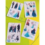 EyER Shoping Frozen Elsa ve Anna Etiket Sticker Seti - 10 cm