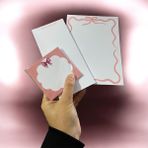 EyER Shoping Kurdela Defter Seti 3 Boy Tutkallı Çek Kopart - Pembe