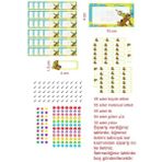 EyER Shoping Şimşek Mcquenn Kitap Defter Okul Etiketi 270 Adet Kesimli