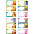 EyER Shoping Winnie The Pooh Kitap Defter Okul Etiketi 48 Adet Kesimli(Ad-Soyad Istekli) G