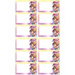 EyER Shoping Winx Club Kitap Defter Okul Etiketi 48 Adet Kesimli(Ad-Soyad Istekli)