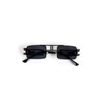 Eyesofia Vintage Saks Siyah Unisex Güneş Gözlüğü