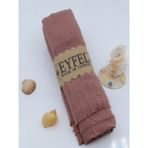 Eyfel Bambu Kraş Şal - Kiremit