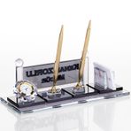 Eyfel Kristal Masa İsimliği Hediye Ofis Masa Üstü İsimlik