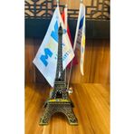 Eyfel Kulesi Dekoratif Biblo Paris'In Simgesi - Büyük Boy Beyaz