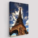 Eyfel Kulesi ile Paris Dekoratif Kanvas Tablo, Duvar Dekoru 6442