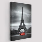 Eyfel Kulesi ile Paris Dekoratif Kanvas Tablo, Duvar Dekoru 6444