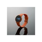 Eyiser Store Unisex Turuncu LED Silikon Kordon Kol Saati – Analog Kontrollü,Özel Hediye Kutulu Model
