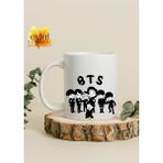 Eylül Design Bts Özel Tasarım K-Pop Baskılı Özel Tasarım Baskılı Kupa Bardak