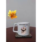 Eylül Design Bu Kafa Toparlanmaz Yazılı Özel Tasarım Baskılı Seramik Kupa
