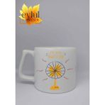 Eylül Design I'm Your Biggest Fan Eğlenceli Özel Tasarım Baskılı Lüks Seramik Kupa Bardak