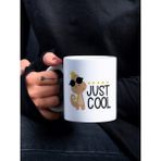 Eylül Design Just Cool Yazılı Dinazor Özel Tasarım Kupa Bardak