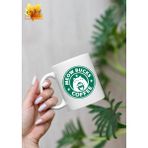 Eylül Design Meowbucks Coffee Baskılı Kedili Starbucks Temalı Özel Tasarım Kupa