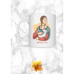 Eylül Design Sanat ve Kediler Mother Of Cats Özel Tasarım Baskılı Kupa Bardak