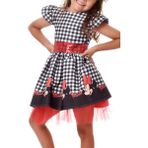 Eylül Elif Butik Minnie Mouse Kız Çocuk Elbise - 3 - 4 Yaş - Siyah