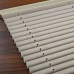 Eylül Yapı Market Katlanabilir Plise Perde, Cam Balkon Perdeleri, Ofis Perdeleri, Pvc Pencere Perdeleri - Krem - 60 x 220 cm