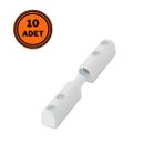 Eym 10 Adet Pvc Sineklik Menteşesi Plastik 85 mm