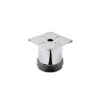 Eym 4 Adet Mobilya Ayağı Metal 6 cm Alttan Ayarlı 42 mm Krom Ayak