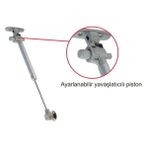 Eym Frenli Yavaş Kapanan Gazlı Amortisör Piston 80 N Gri
