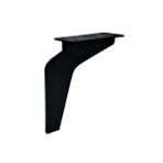 Eym Kartal Ayak Metal 14 cm Mat Siyah Mobilya Koltuk Ayağı