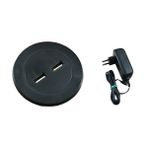 EYM Masa Oturma Grubu için Mini Usb Şarj Cihazı Siyah Adaptör Dahil