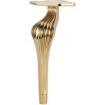 EYM Ottoman Lüx Metal Ayak 16 cm Altın Mobilya Koltuk Ayağı