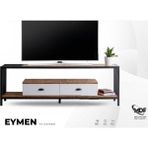 Eymen Mdf Tv Ünitesi - Beyaz - Ceviz