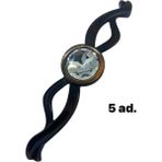Eymen Meral Aksesuar 5 Adet 160MM Metal Lüx Kristal Taşlı Antik Bakır Rengi Kaliteli Kulp (Vidaları Dahil) Metax Marka Olup Boya ve Malzemesi Uzun Ömürlüdür