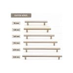 Eymen Meral Aksesuar Inox 96MM Lüx Alüminyum Kulp Paslanmaz Rengi Atmaz Kaliteli Hafif Malzemeden Üretilmiş Olup Uzun Yıllar Sorunsuz Kullanabileceğiniz Şık Bir Üründür (Vidalar Dahildir)