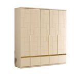 Eymense Antik Bej 160'lık Gardrop