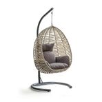 Eymense Class Rattan Krem Salıncak