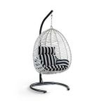Eymense Class Rattan Zebra Salıncak