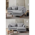 Eymense Flexy Mini Köşe Takımı Gri