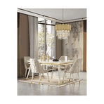 Eymense Lotus Gold Yemek Masa Takımı