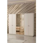 Eymense Masal Modern 6 Kapaklı Gardırop Dolap