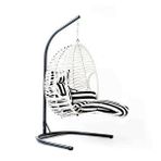 Eymense Max Demonte Ayak Uzatmalı Rattan Zebra Salıncak