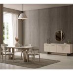 Eymense Polo Yemek Odası Takımı Modern Tasarım MDF Malzeme 208 cm Genişlik 8 Parça