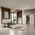 Eymense Vizyon Bohem Benchli Modern 6 Kapaklı Yatak Odası Takımı