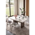 Eymense Zen 4 Sandalyeli Modern Yemek Masa Takımı