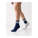 EymenSocks 6'lı Ekonomik Kısa Kolej Rahat Fitilli Çemberli Tenis Çorabı Lacivert - Erkek Kadın Için Uygun