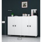 Eym'er Home Çok Amaçlı Dolap Banyo&Mutfak&Kiler&Balkon 120 cm Beyaz