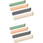 Eynel 12’li Çok Renkli Pratik Poşet, Paket, Ambalaj, Torba, Çanta Kapatıcı Plastik Klipsi, Kilidi, Mandalı