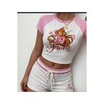 eyonnwear Harajuku Style Winx Baskılı Pamuklu Şortlu Takım