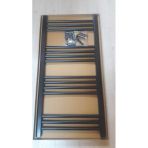 Eyrasıa 500X1000 14 Borulu Sıyah Havlupan + 2 Adet Vanası + 2 Adet Boru Gızleme